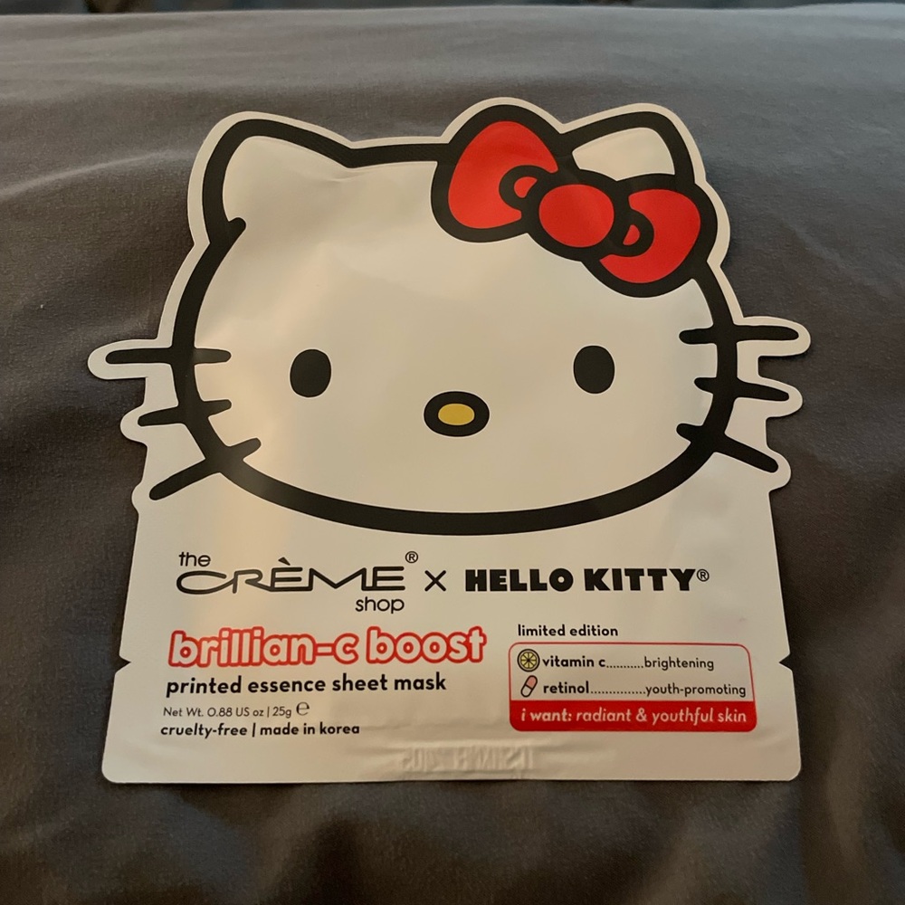 The Creme Shop x Hello Kitty Brillian-C Boost Face Mask - 3 pcs